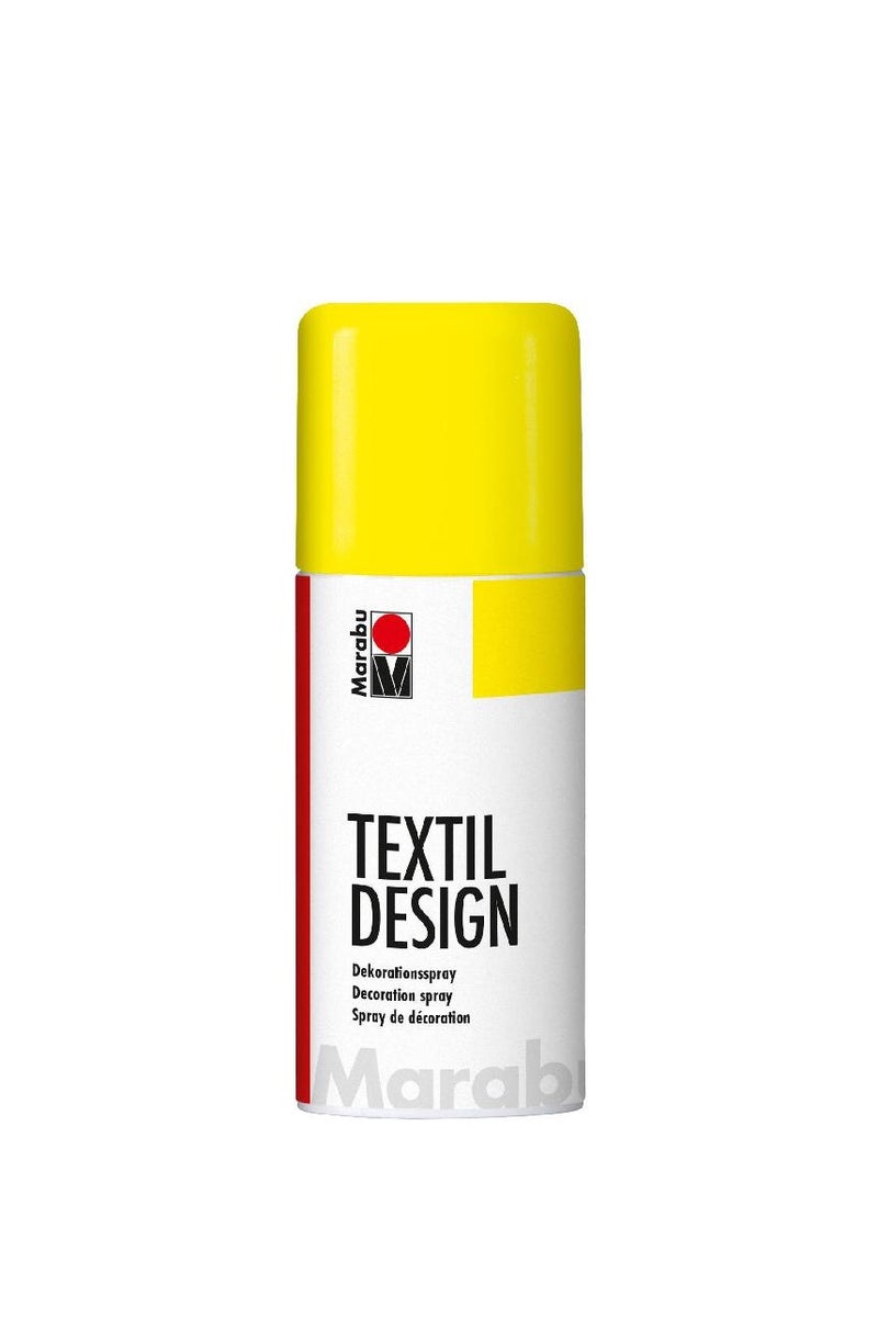 Marabu TEXTIL Design Fabric Color Spray Textile Paint Neon Yellow150.01 ml