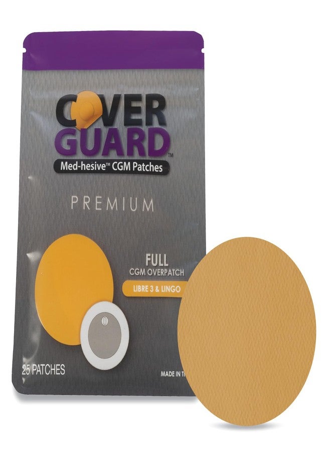 كوفر غارد رقعة CoverGuard CGM | فري ستايل ليبر 3 | تصميم بلون بني فاتح بتغطية كاملة | 25 رقعة | لاصق مقاوم للماء | مقاوم للتلف | سهل التركيب والإزالة | صنع في الولايات المتحدة الأمريكية | حماية المستشعر - Image 1