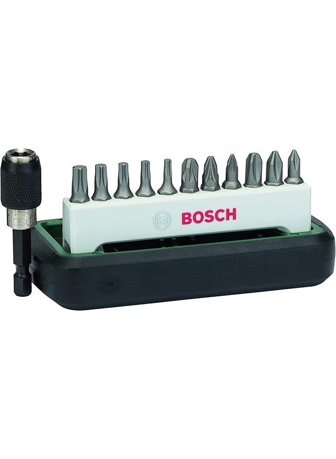 BOSCH Screwdriver Bit Standard Mixed Set 12 Pieces