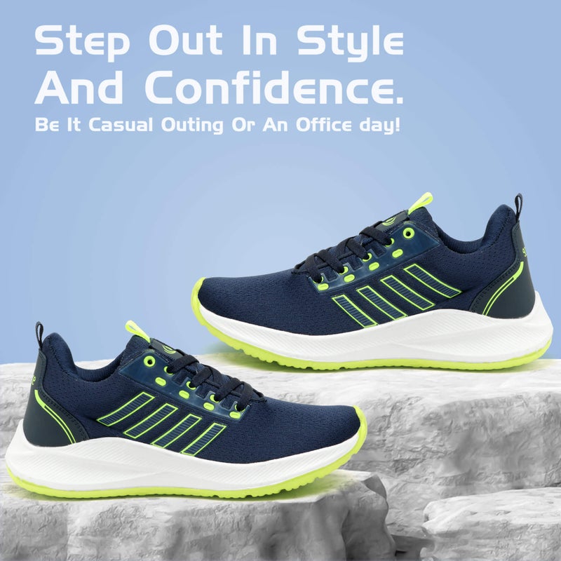 Face Navy Sneakers for Men - Image 4