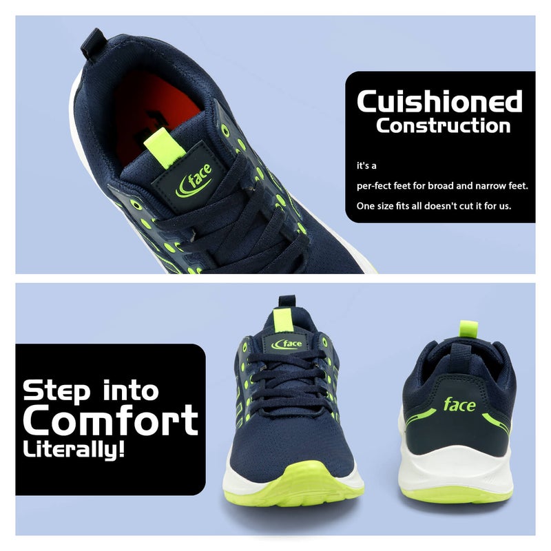 Face Navy Sneakers for Men - Image 5
