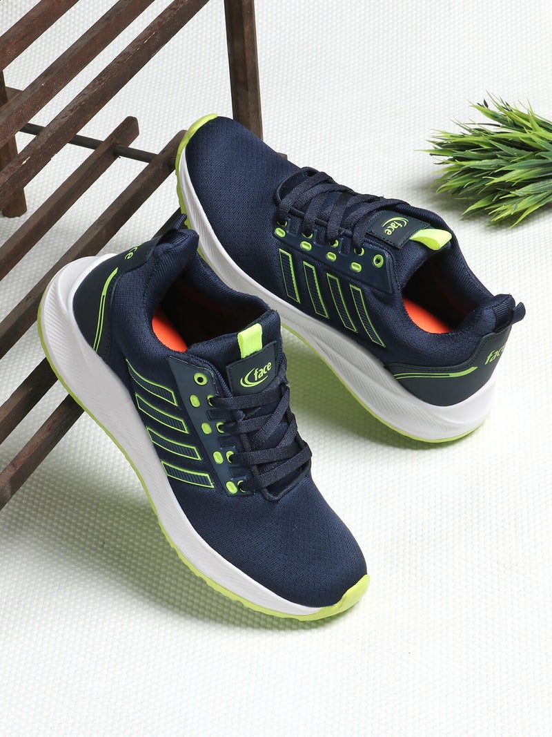 Face Navy Sneakers for Men - Image 2
