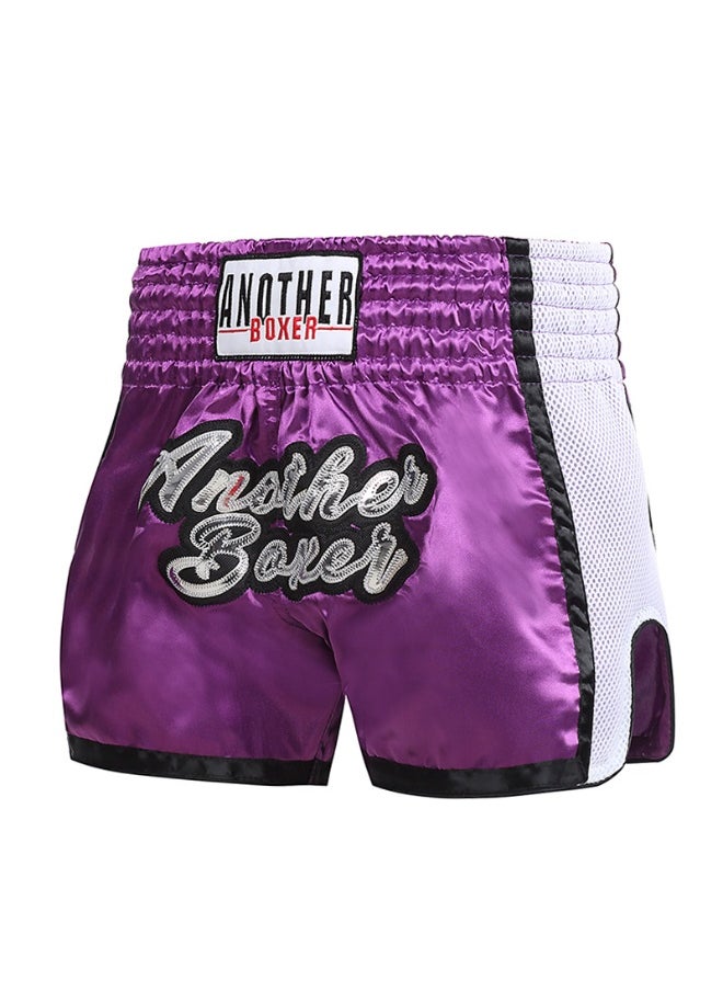 NIBEMINENT - Muay Thai Fight Shorts,MMA Shorts Clothing Training Cage Fighting Grappling Martial Arts Kickboxing Shorts Clothing - Image 1