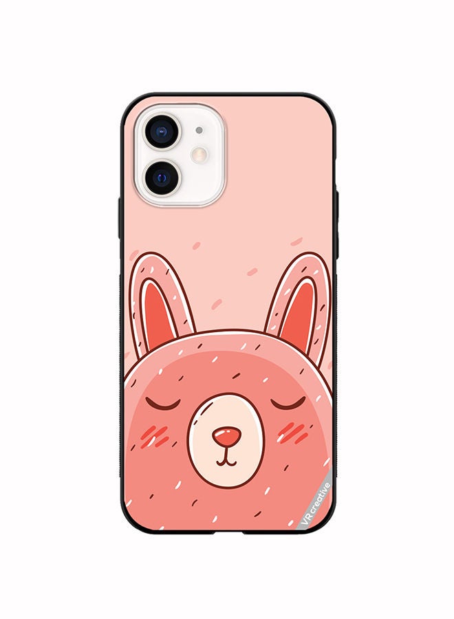 VR CREATIVE Protective Case Cover For Apple iPhone 11 Sleeping Rabbit Design Multicolour - Image 1