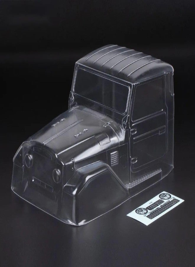 RXZIXYL 1/10 RC Crawler Car Clear Body 1965 Toyota FJ40 Truck Cab PC Clear Body for RC Crawler Axial SCX10 Traxxas TRX4 YIKONG 4102 RGT 86100 Redcat GEN8 DIY - Image 1