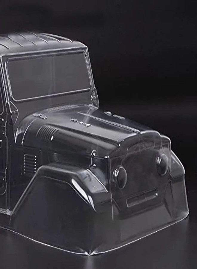 RXZIXYL 1/10 RC Crawler Car Clear Body 1965 Toyota FJ40 Truck Cab PC Clear Body for RC Crawler Axial SCX10 Traxxas TRX4 YIKONG 4102 RGT 86100 Redcat GEN8 DIY - Image 4