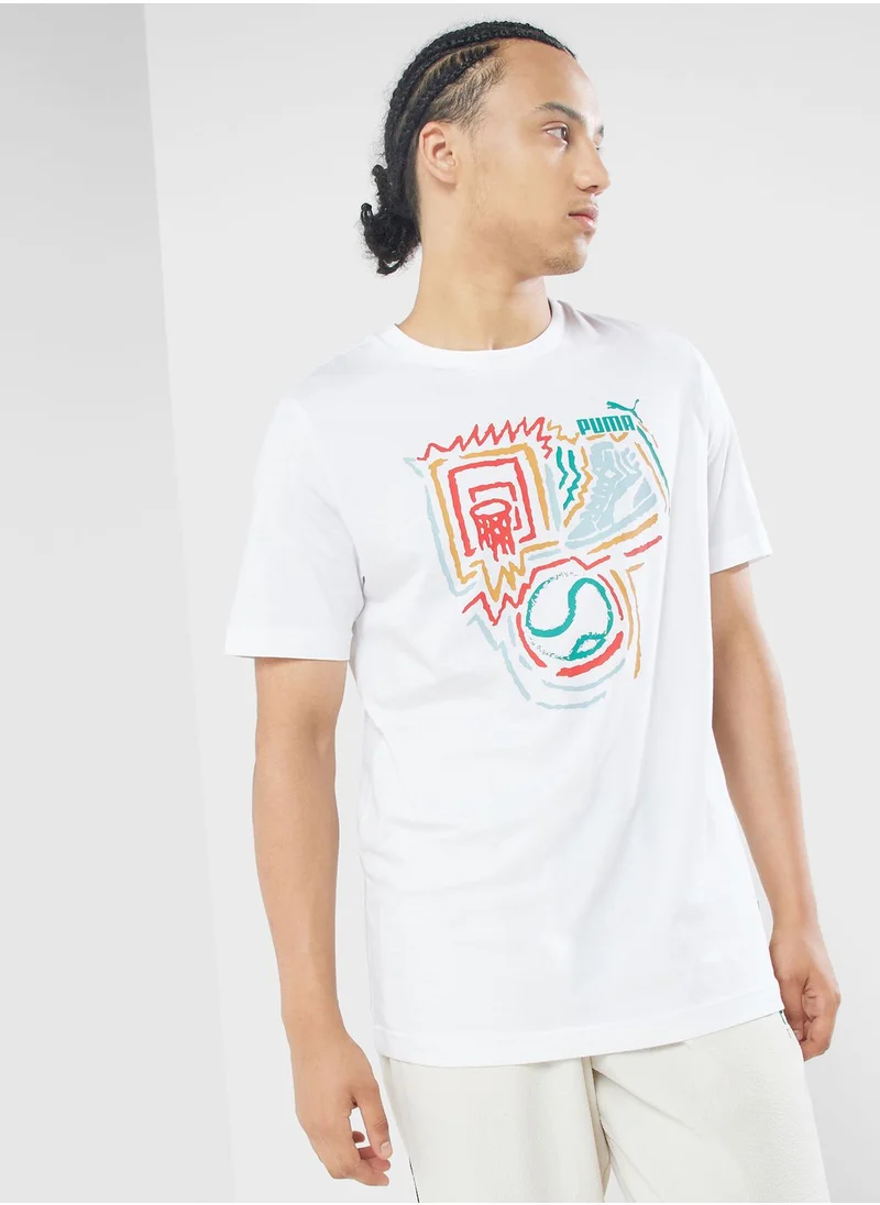 PUMA Graphics Year Of Sports T-Shirt
