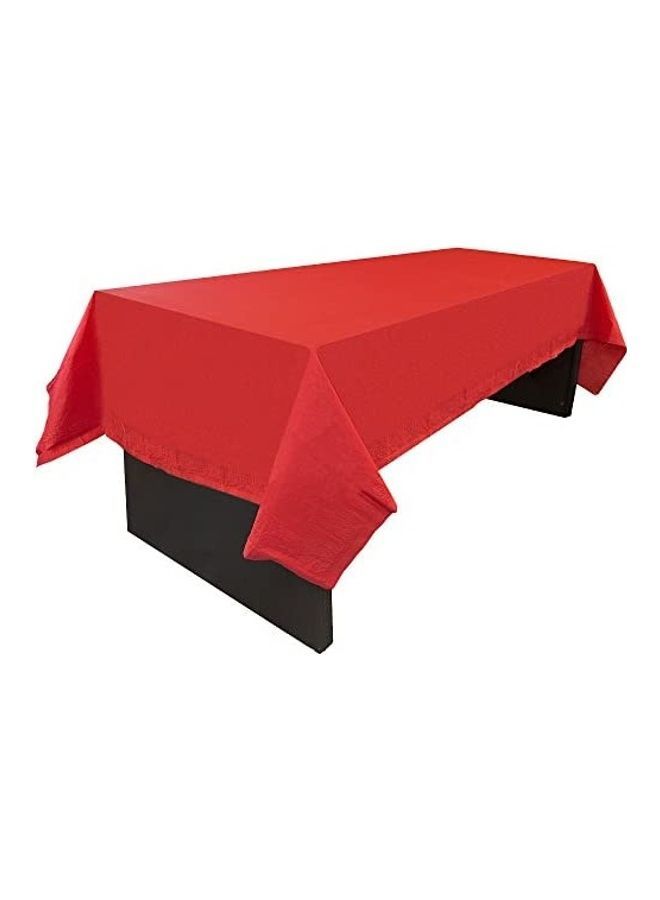 نيبمينينت Rectangular Paper Table Cover أحمر 54x108بوصة