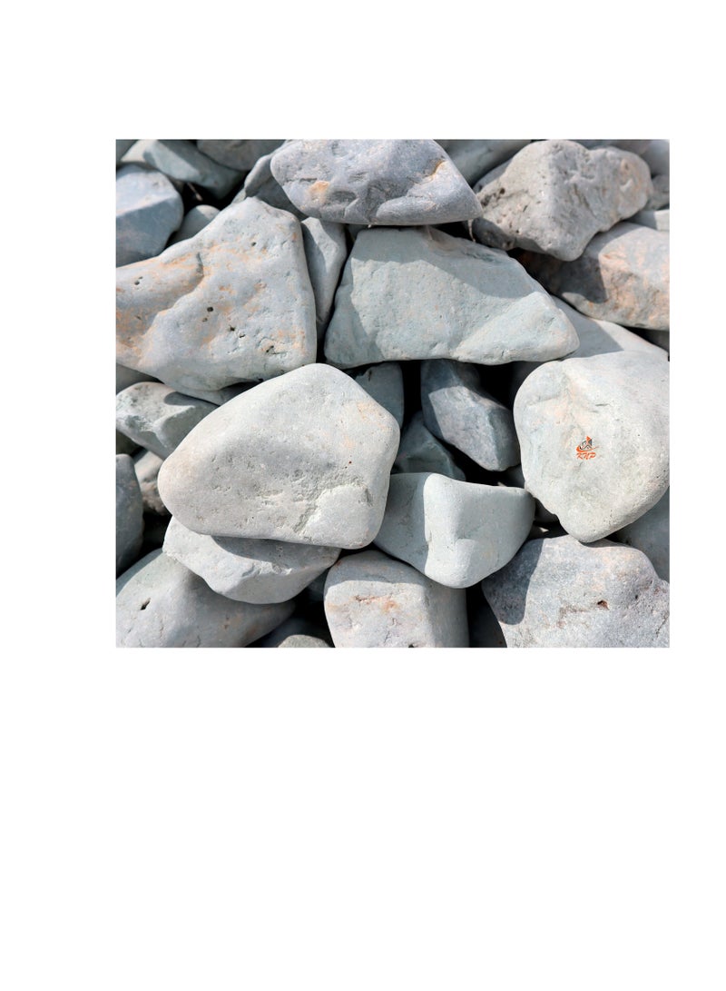 KNP Green River stone Natural Garden Material 5-8 cm 20 kg - Image 1