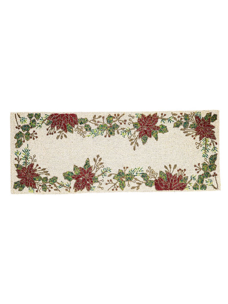AIVIK Premium Handcraf Beautiful Beaded Table Runner Craftsmanship 13 36 Inch BR032 - Image 4