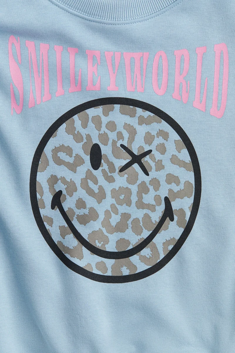 H&M Oversized printed sweatshirt