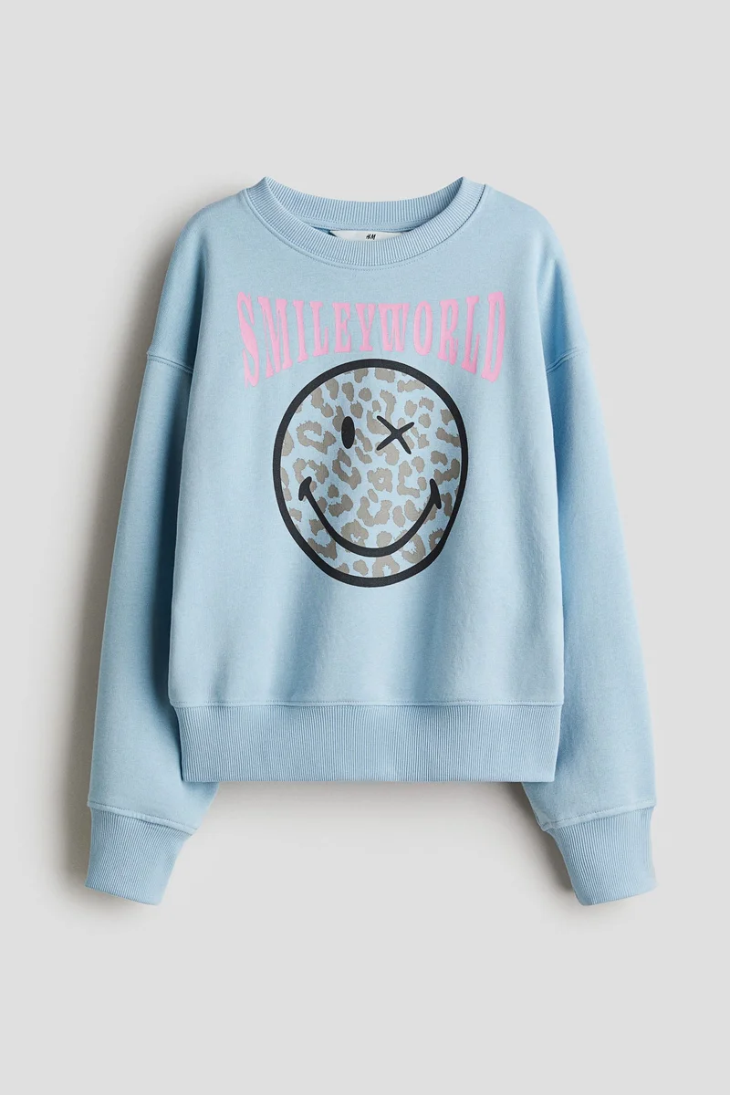H&M Oversized printed sweatshirt