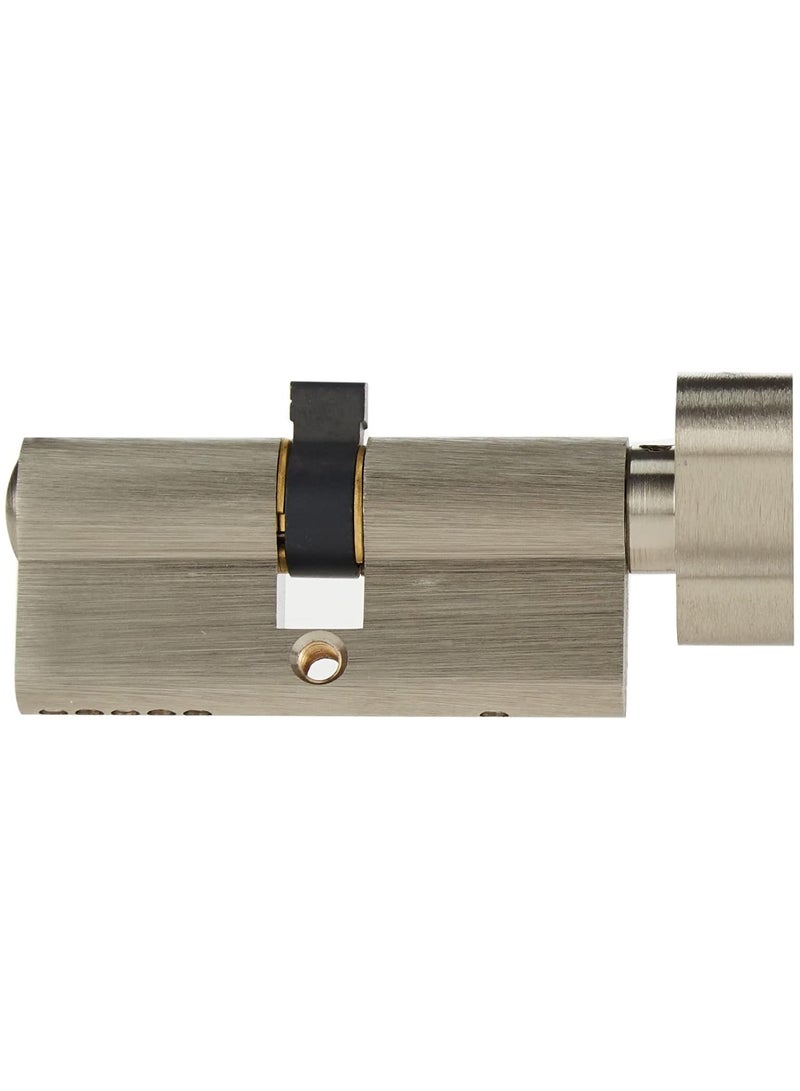 Yale Euro Cylinder Lock 70mm Key+Knob 5Pin Satin Nickel 500 Series, 10-0513-3535-CK-2211  - Image 2