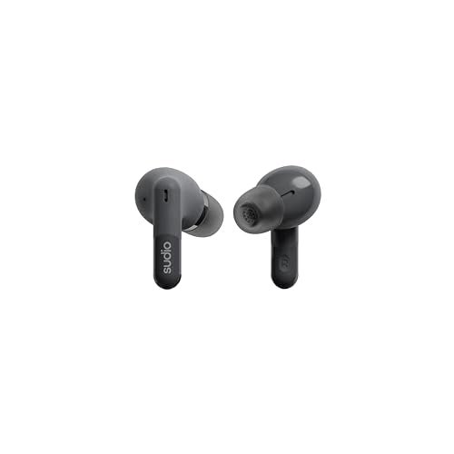 Sudio D1 True Wireless Earbuds - Bluetooth 5.4, ENC Noise Isolation, Touch Controls, 6.5H Playtime, USB-C Fast Charging, Voice Assistant Compatible for iOS & Android. - Image 2