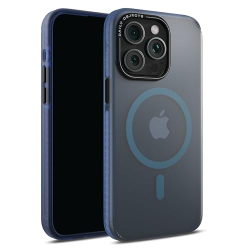 DailyObjects Polycarbonate Case for iPhone 15 Pro Compatible with Mag-Safe Wireless Charging,Blue Nimbus Slim Shockproof Back Cover - Image 1