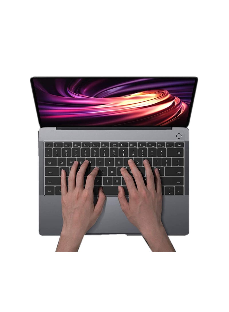 Silicone Keyboard Skin Cover Compatible with Huawei Matebook D14/D15 and  Huawei Matebook 14 2019/Matebook X Pro 13.9, Premium Ultra Thin,Black - Image 4