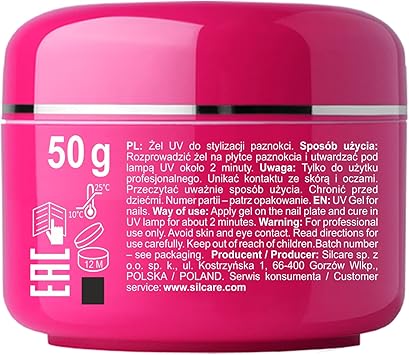 Silcare Gel Base One Milkshake 50g white - Image 2