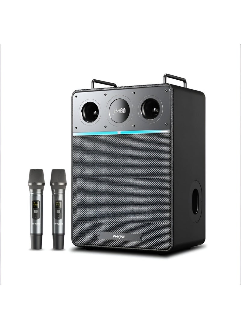 دبليو-كينغ مكبر الصوت W-king T6PRO، أحدث طراز من مكبرات الصوت بتقنية البلوتوث، بقوة 180 واط وصوت جهير قوي. أصلي 100%. - Image 1