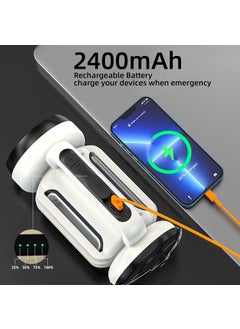 BLURISM BLURISM LED Large Flood Portable Light Emergency Tent Light Strong Light Searchlight Outdoor Emergency Lantern for Camping Hiking Outdoor Activities Portable Searchlight  - Image 5