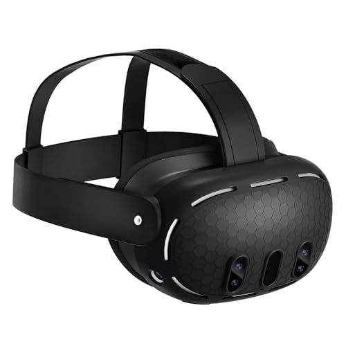 SUPERUS Silicone Head Strap & Protector Cover for Meta/Oculus Quest 3 Accessories - Latest All-in-One Design, Adjustable Lightweight Elite Strap Replacement Compatible with Meta/Oculus Quest 3 - Image 1