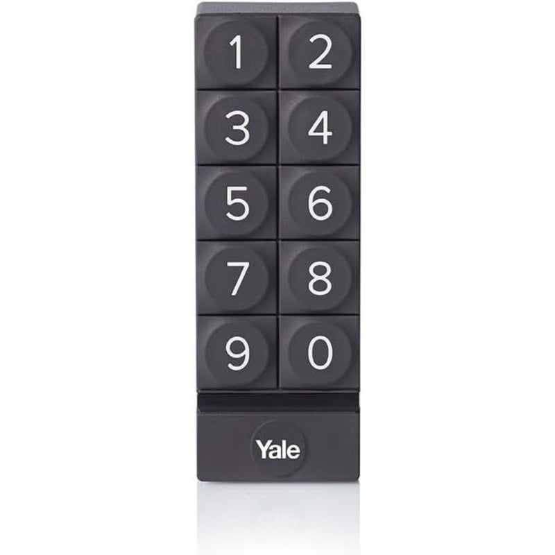 Smart Keypad, Smart Lock Accessory, 4 to 6 Digit Code for Entry, Access Management upto 256 Users, Activity Monitoring, Compatible Smart Accessory, Black - Image 1