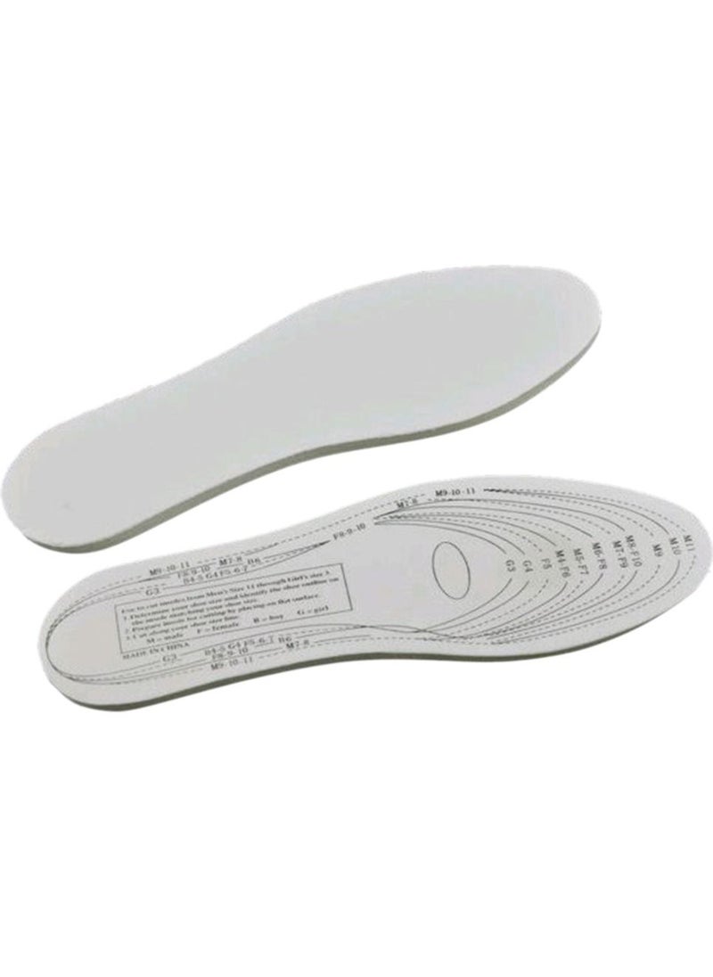 Generic - 1 Pair Men Women Height Increase High Insoles Memory Foam Shoe Insert Cushion Cushion - Image 1