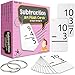 Star Right Subtraction Flashcards with 2 Metal Binder Rings  169 Self Checking Flashcards  for Ages 6 and Up - Image 4