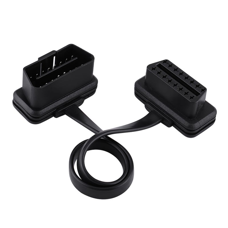 Car Auto 16 Pin Male to Female OBD2 Extension Cable Diagnostic Adapter 60cm/24inch Length - Image 5
