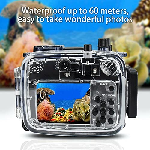 HolaFoto Seafrogs Waterproof Housing Case for Sony RX100 VII M7 mark7 60m/195ft Diving Camera Protective Hard case for Underwater Photography Videography - Image 4