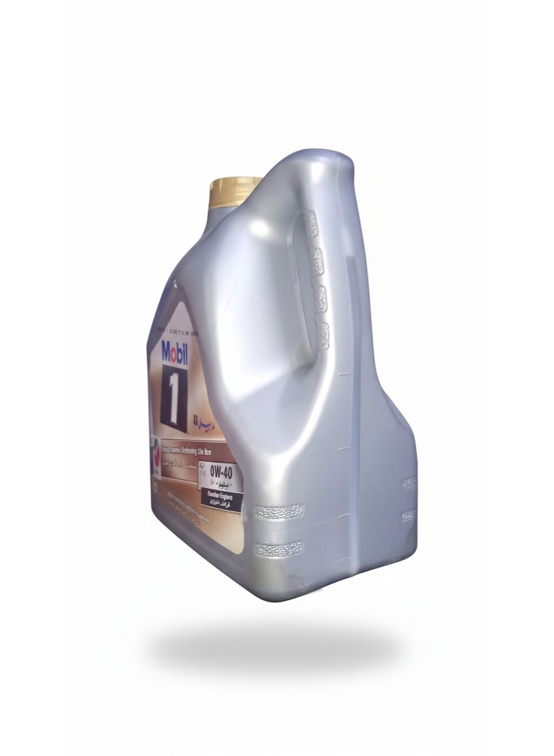 Mobil 1 SAE 0W-40 Advanced Full Synthetic Engine Oil – 4 Liters – European Car Formula - Image 3