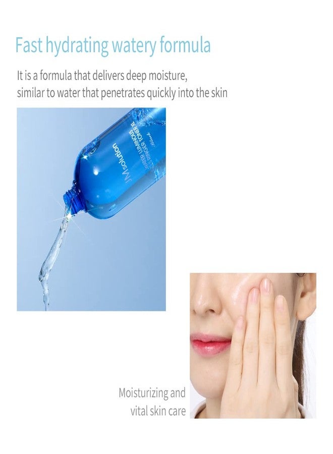 JMsolution Water Luminous Toner X Large 600ml (20.28floz) Black -Korea Skin Care Moisture - Image 3