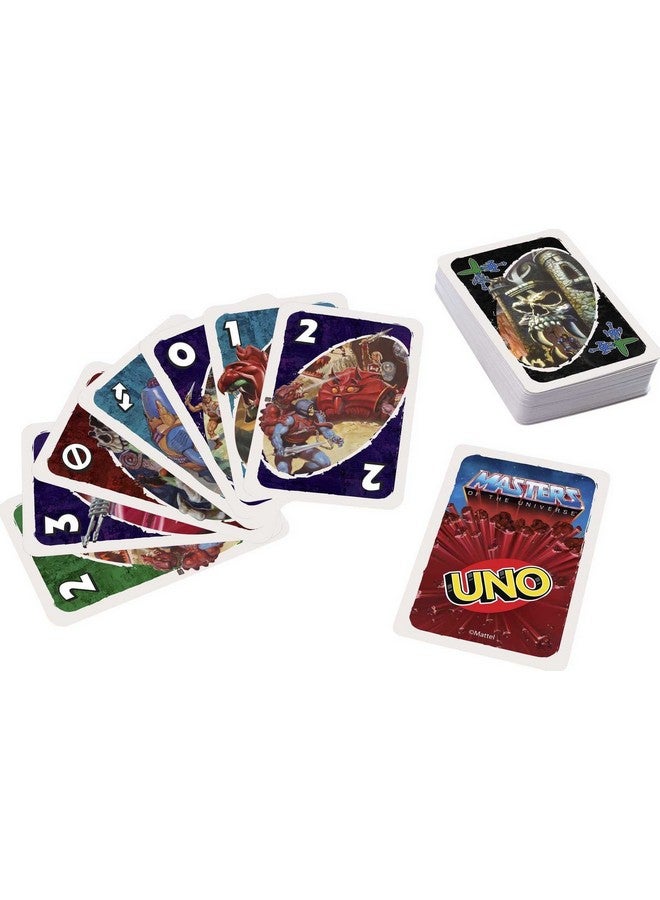 Mattel Games Uno Masters Of The Universe Card Game For Kids Adults And Game Night With Special Rule For 210 Players - Image 5