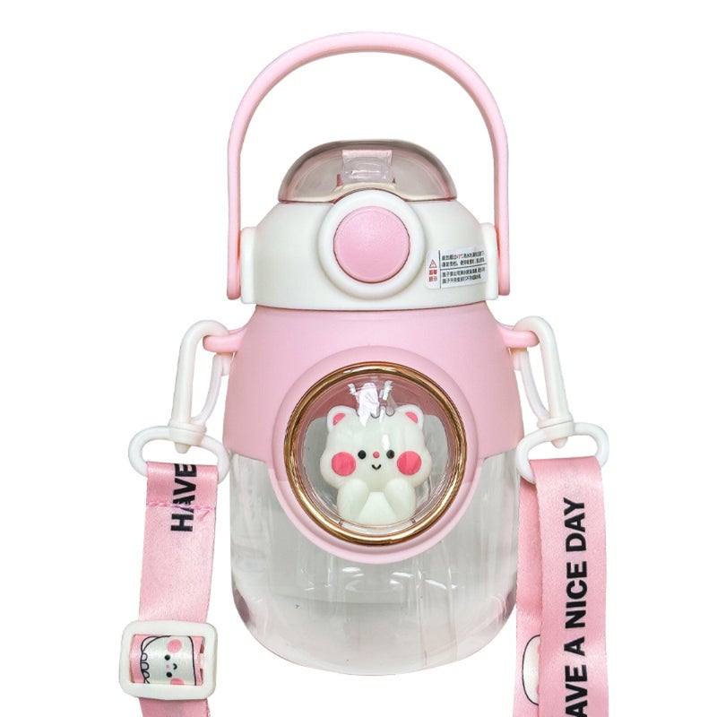 Kids Thermo Bottle with Button, 0.82L - Image 1