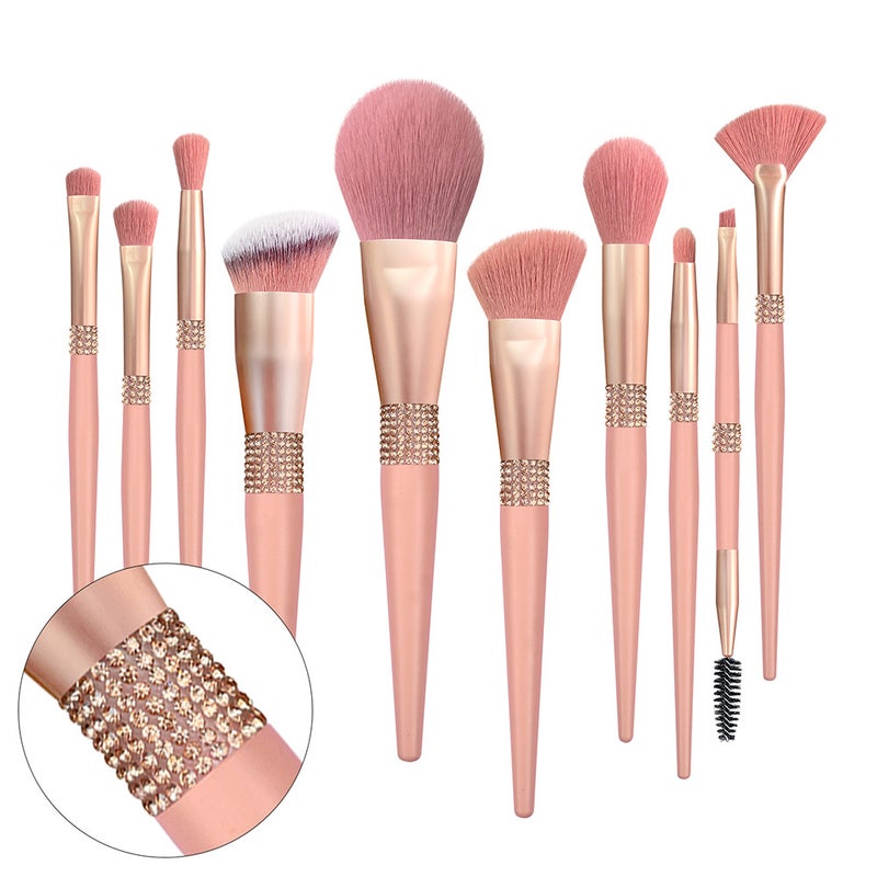 Single Makeup Brush Set Brilliant Queen Lychee Powder Advanced Soft-Bristled Eyeshadow Brush Foundation Blush Brush - Image 2