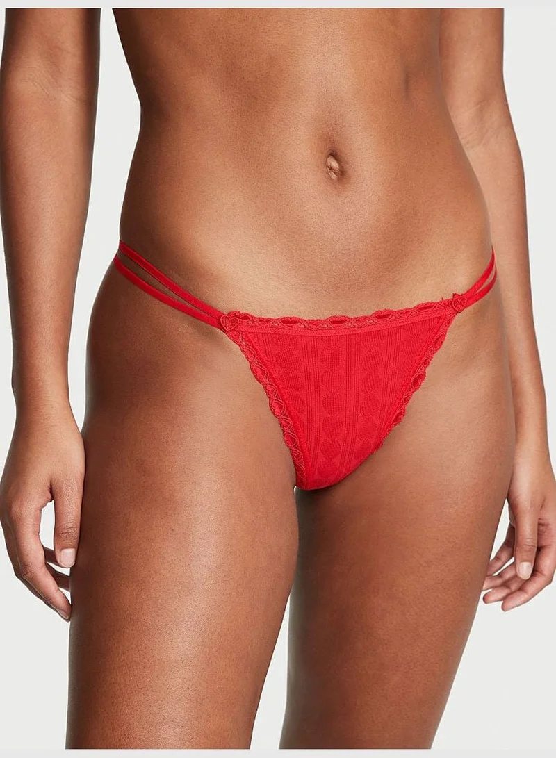 Victoria's Secret Stretch Cotton V-String Panty