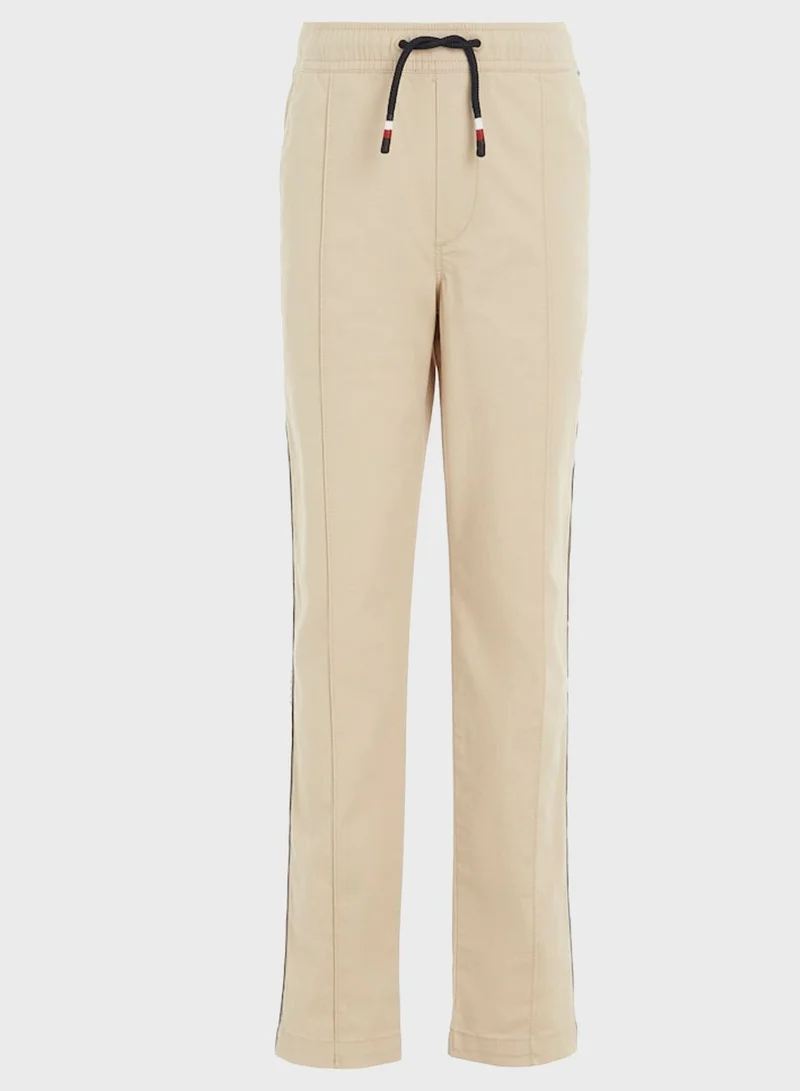 TOMMY HILFIGER Kids Draw String Essential Pants