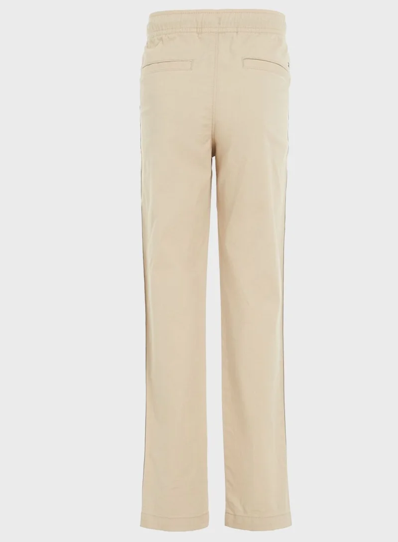 TOMMY HILFIGER Kids Draw String Essential Pants