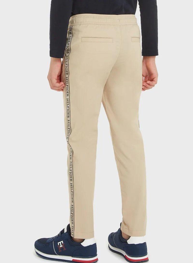 TOMMY HILFIGER Kids Draw String Essential Pants