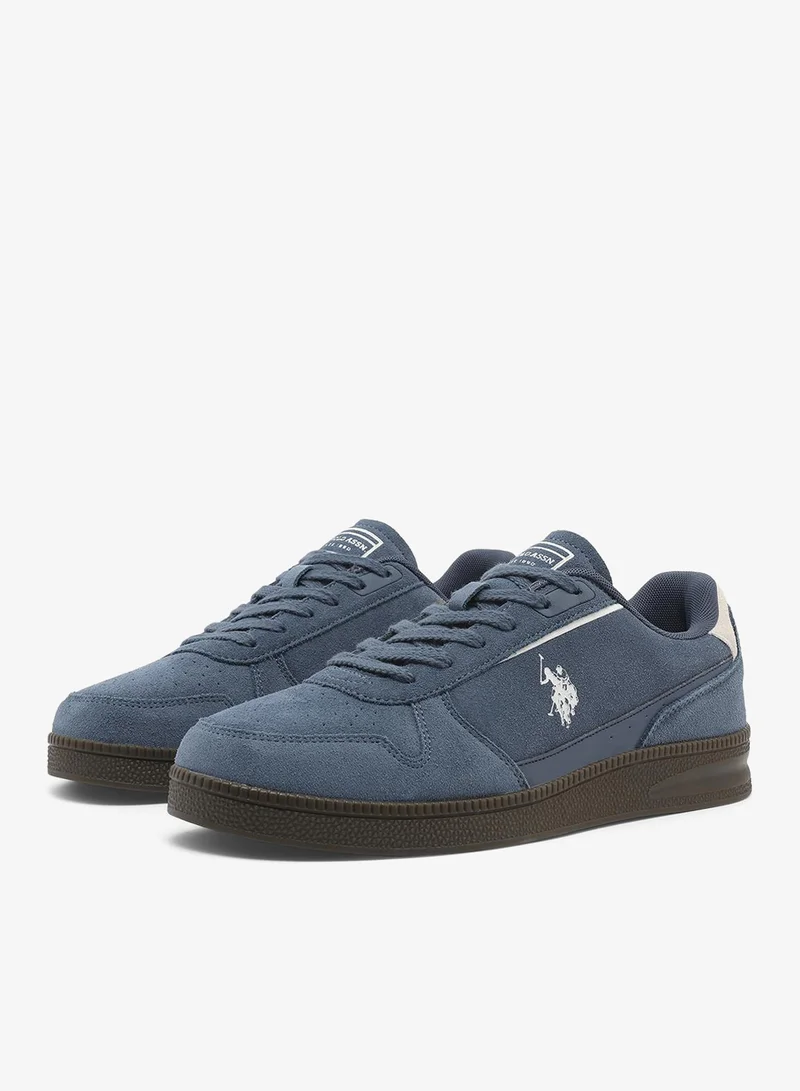 U.S. Polo Assn. Blue Perry S Men's Casual Walking Sneakers - Blue for Men | Best Price UAE