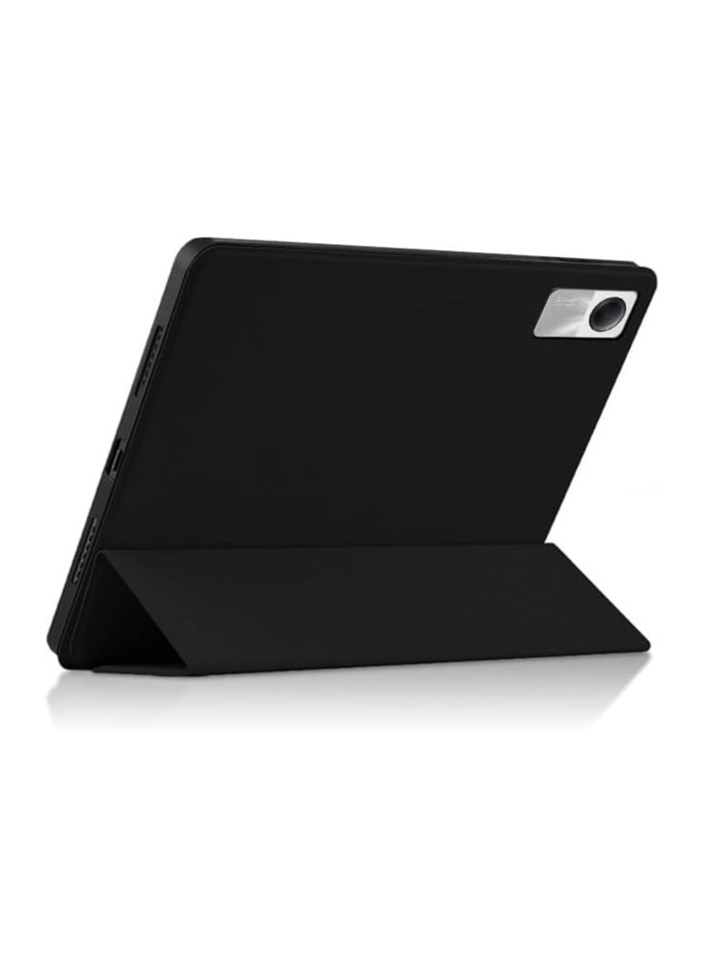 EVO Case for Red Mi Pad SE 11 2023 - Inch, Premium Shockproof Protective Case, Flip Case, Soft TPU Back Cover (Black)  - Image 3