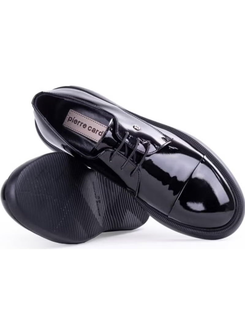 pierre cardin أحذية باتنت جلدية كلاسيكية للرجال Pce-70915 ذات النعل العالي ماسكاريتلي - Image 3