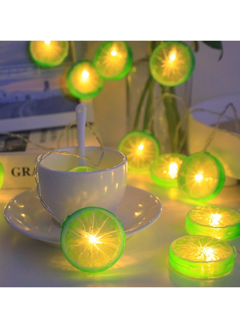 KUYING LED Lemon Shaped Light String  - Image 2