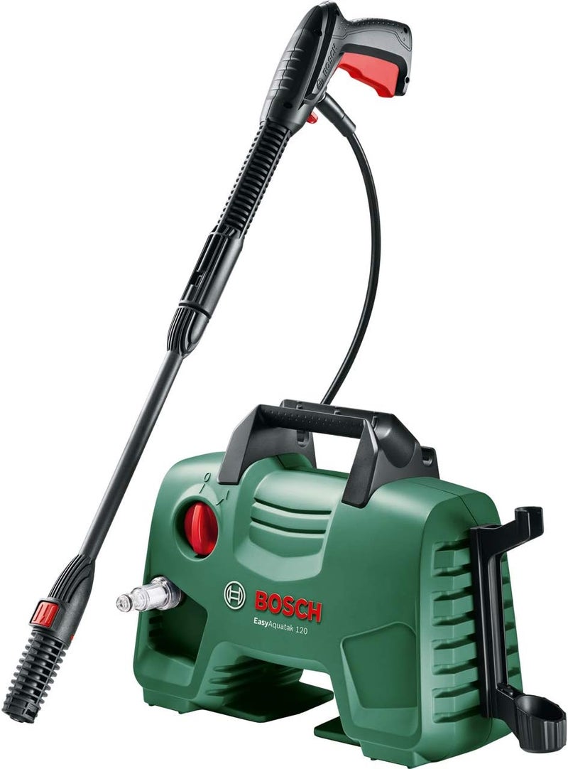 بوش غسالة ضغط عالي Bosch Home and Garden 06008A7971 EasyAquatak 120، قوة 1500 واط، جهد 1500 فولت، لون أخضر - Image 1