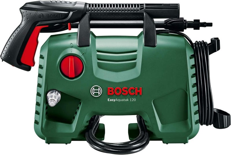بوش غسالة ضغط عالي Bosch Home and Garden 06008A7971 EasyAquatak 120، قوة 1500 واط، جهد 1500 فولت، لون أخضر - Image 2