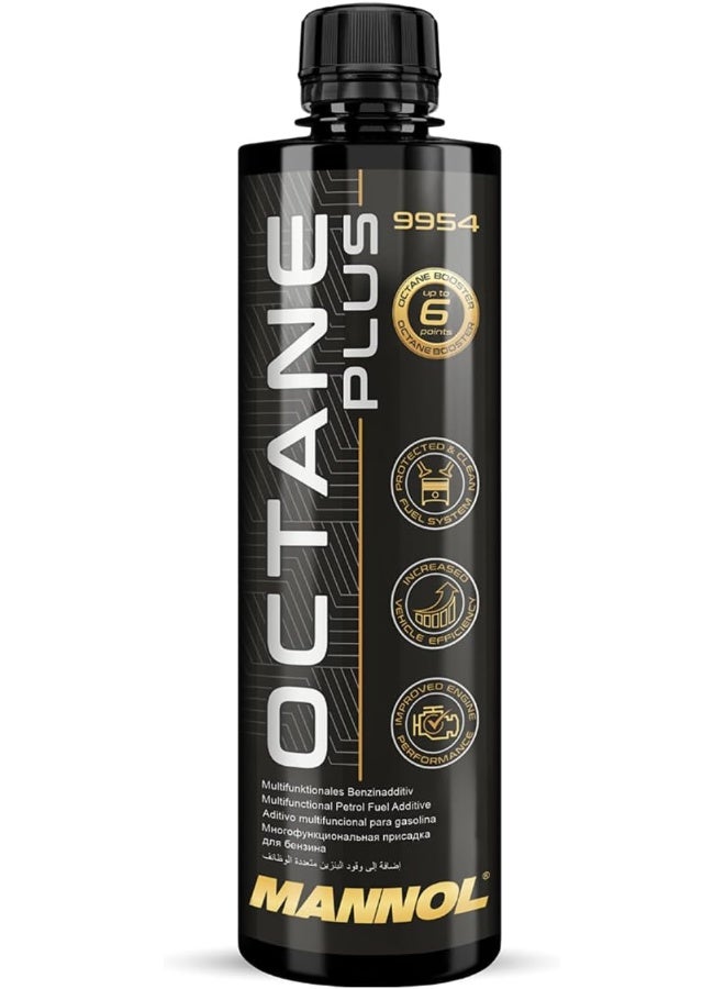 MANNOL 9954 Octane Plus additive for All Types of Petrol and All Types of Petrol Engines Imported from Germany 450 ML - Image 2