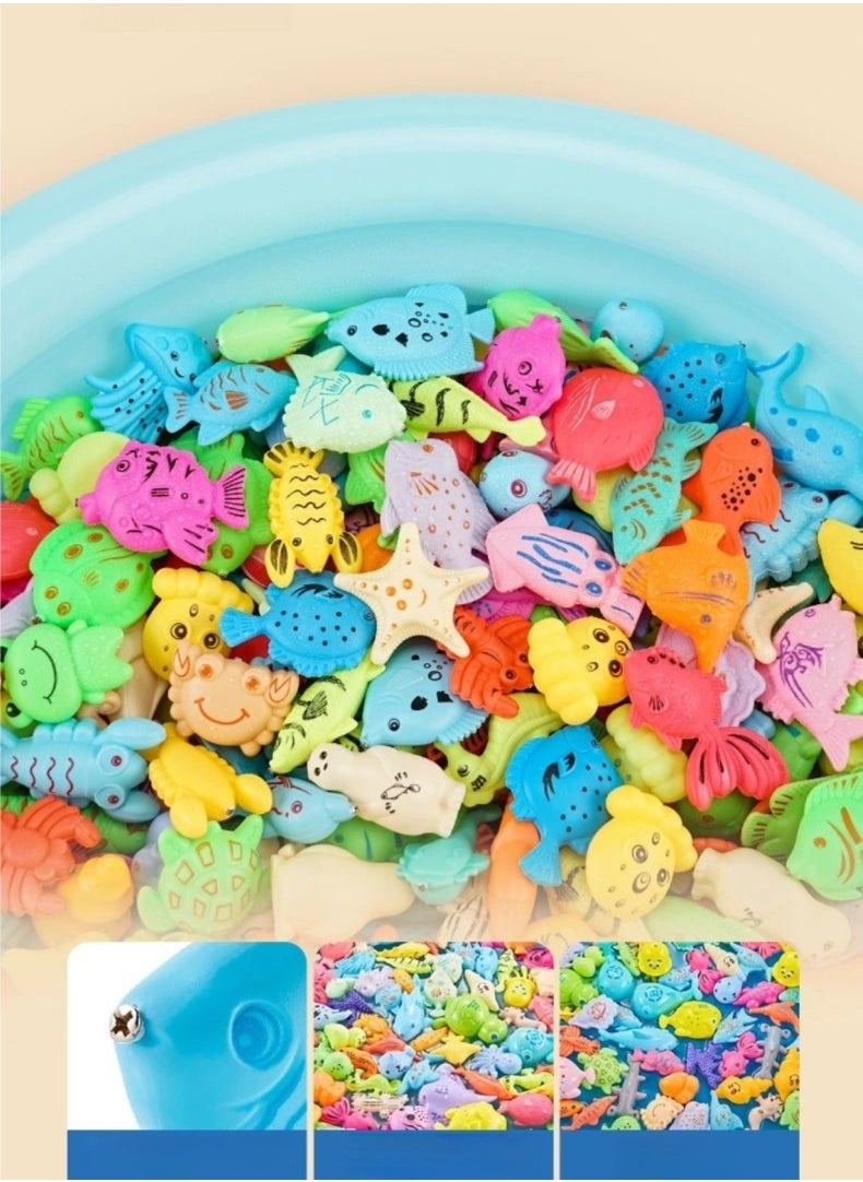 CALL PLAY - Magnetic Fishing Toy Set for Kids - 46 Pcs  Learning Game, Fine Motor Skill Activity for Toddlers & Preschoolers, Fun Birthday Gift for Boys & Girls Ages 3+ - Image 1