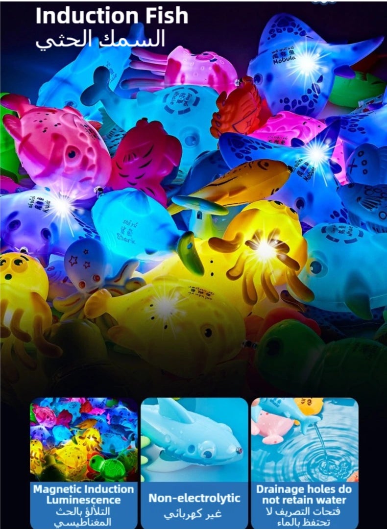 CALL PLAY - Magnetic Fishing Toy Set for Kids - 46 Pcs  Learning Game, Fine Motor Skill Activity for Toddlers & Preschoolers, Fun Birthday Gift for Boys & Girls Ages 3+ - Image 1