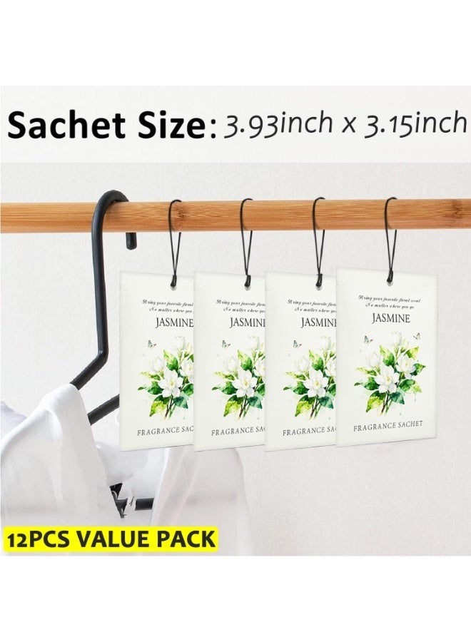 SODANEED Scented Sachets Bags 12 Pcs, Large Size Scented Sachet Air Freshener for Drawer and Closet, Long-Lasting Drawer deodorizers Fresh Scents, Home/Car Fragrance Sachet Product - Image 2