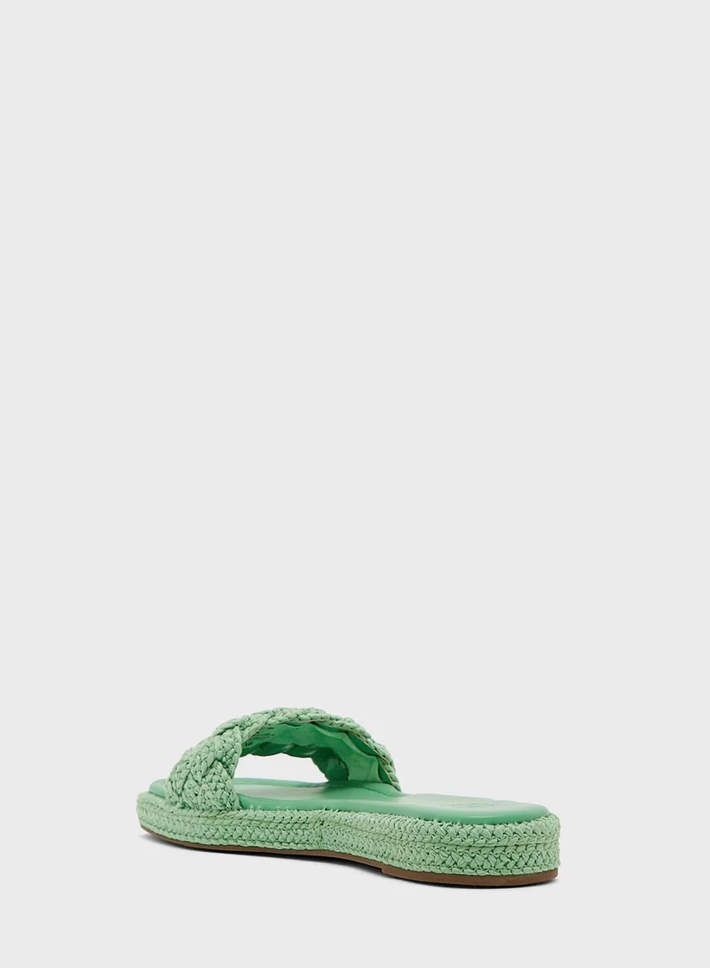Dune LONDON Lakeview Flat Sandals