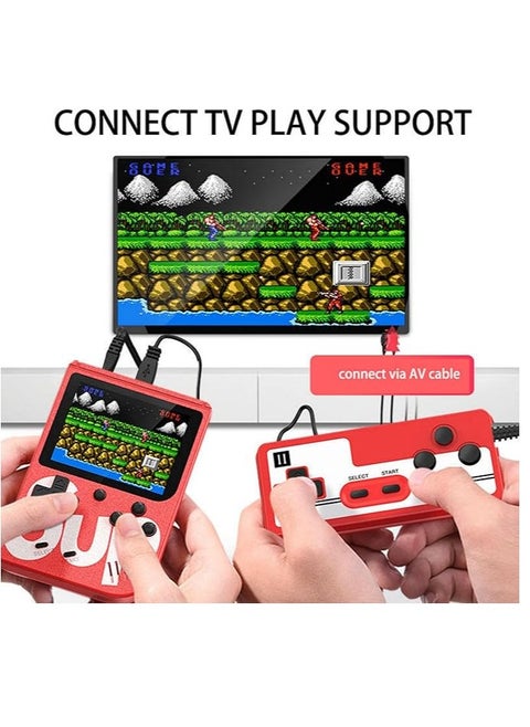 400 in 1 Sup Game Box USB Rechargeable Console with 2 Player Remote Controller & Can Connect to A TV 2 Player /Led Screen/Retro Classic Gaming Console Portable for Kids
